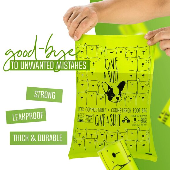 G.A.S. "Give a Sh!t" Dog Poop Waste Dispenser (300 Refill Bags Included) - Picture 2 of 7